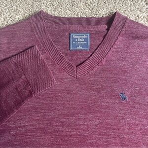 Abercrombie & Fitch pullover sweater layering‎ preppy lightweight medium mens